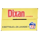 DIXAN Liquido Lavanda 3x24=72 Lavaggi 3 x 1.080 ml